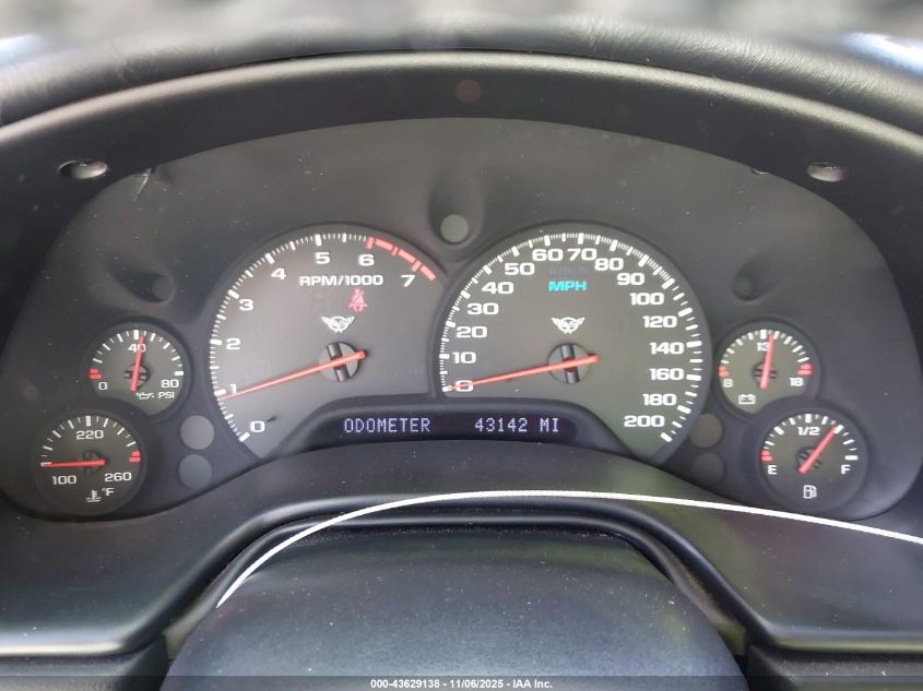 1997 Chevrolet Corvette VIN: 1G1YY22G0V5106274 Lot: 43629138