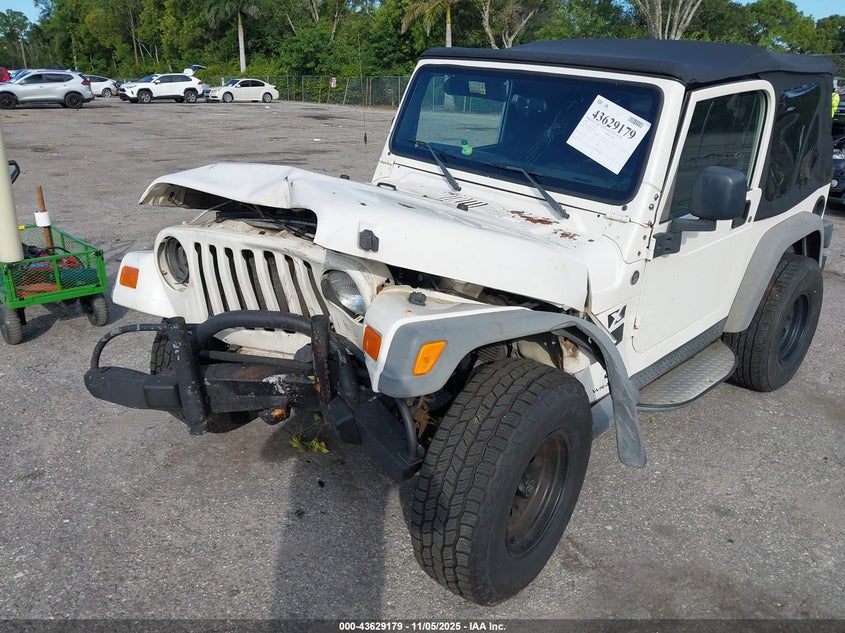 2005 Jeep Wrangler Se VIN: 1J4FA29S95P314617 Lot: 43629179