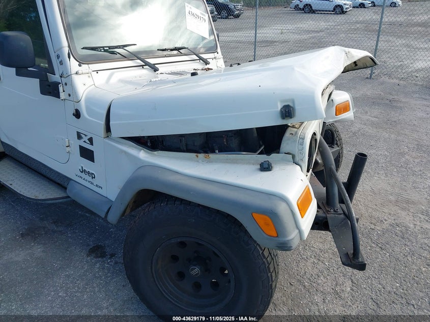 2005 Jeep Wrangler Se VIN: 1J4FA29S95P314617 Lot: 43629179