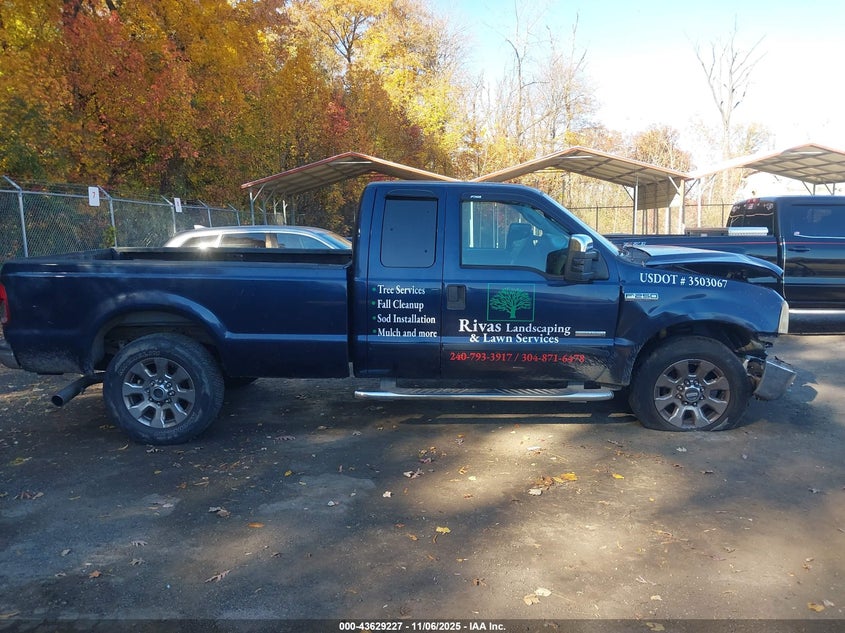 2007 Ford F-250 Lariat/Xl/Xlt VIN: 1FTSX20P27EA31700 Lot: 43629227