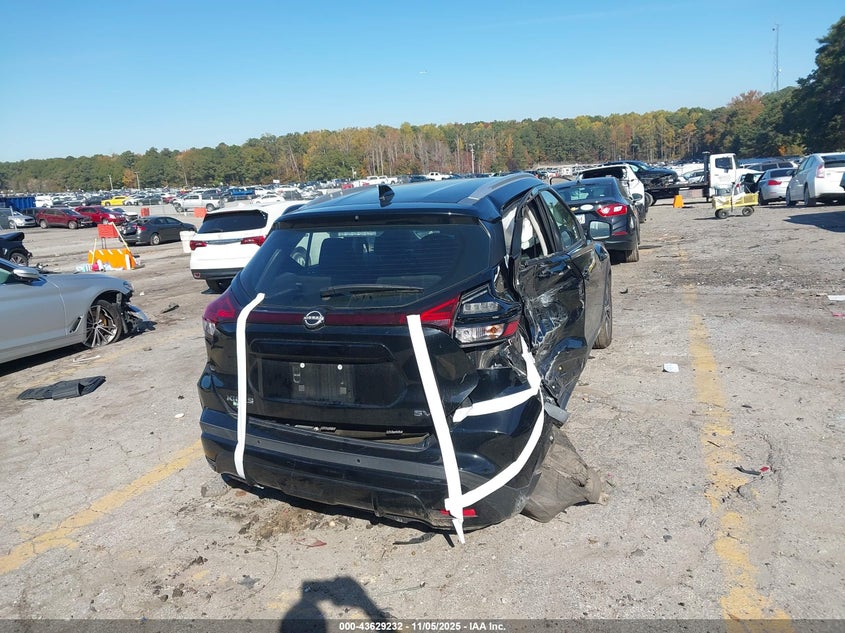 2022 NISSAN KICKS SV XTRONIC CVT 3N1CP5CV2NL504883