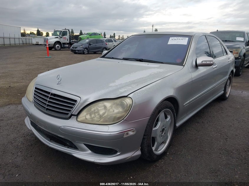 WDBNG75J93A352020 2003 MERCEDES-BENZ S-KLASSE photo no. 2