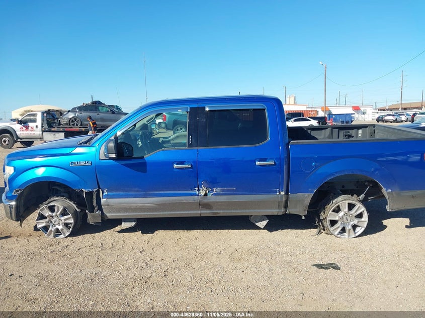 2016 Ford F150 Supercrew VIN: 1FTEW1CF8GKD29425 Lot: 43629360