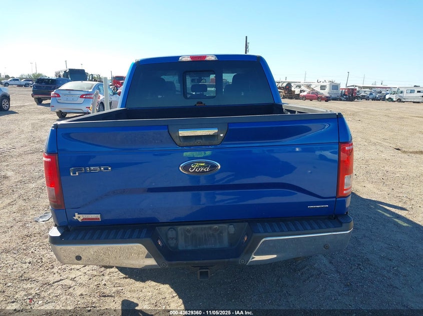 2016 Ford F150 Supercrew VIN: 1FTEW1CF8GKD29425 Lot: 43629360