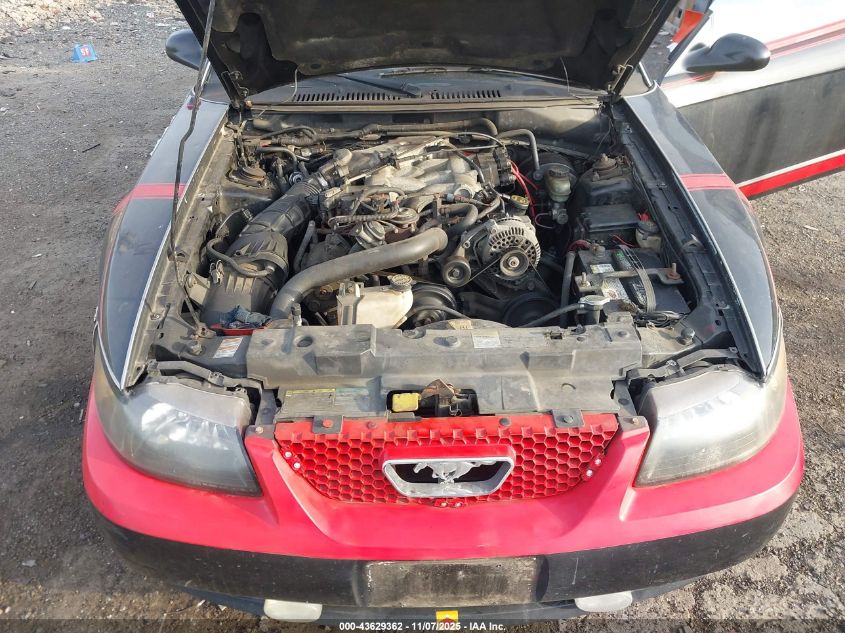 2000 Ford Mustang VIN: 1FAFP4443YF212965 Lot: 43629362