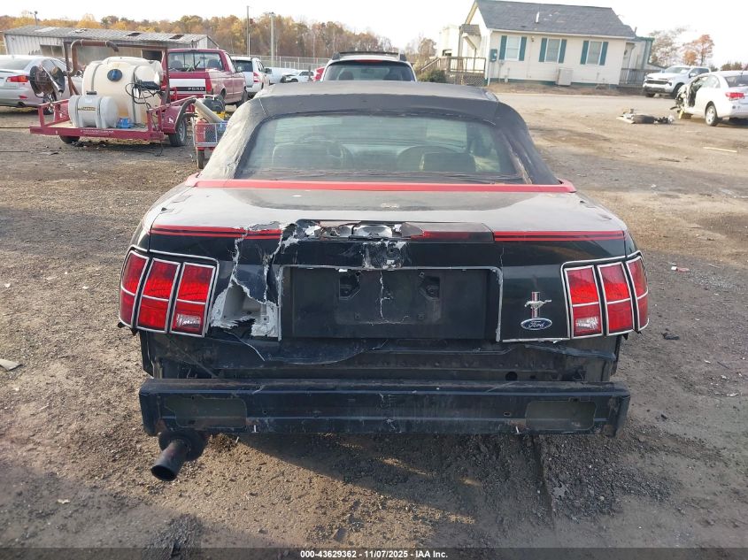 2000 Ford Mustang VIN: 1FAFP4443YF212965 Lot: 43629362