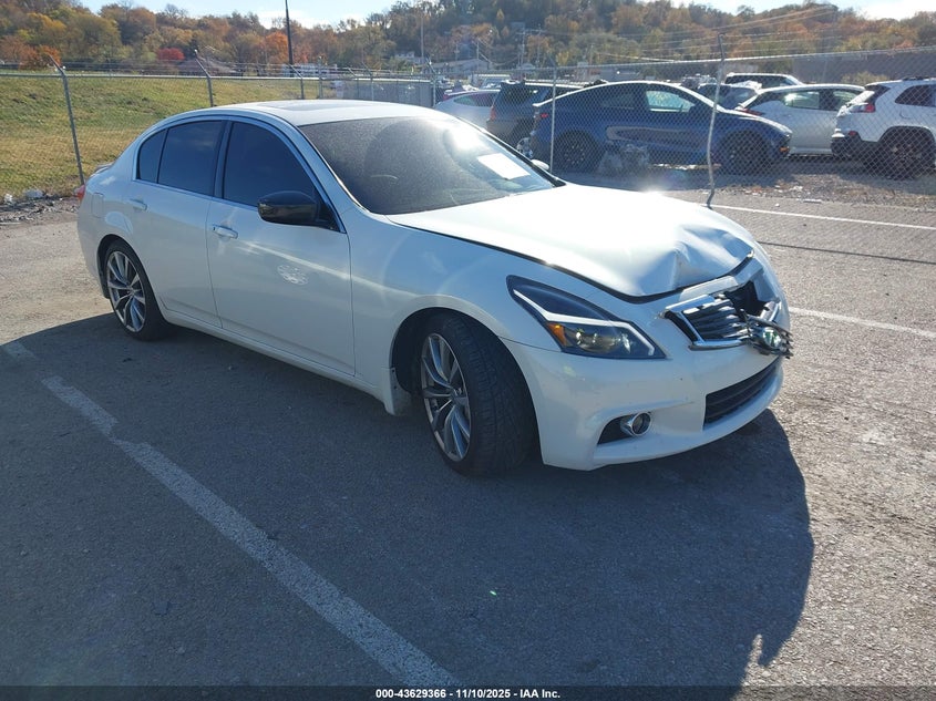 2013 INFINITI G37X - JN1CV6ARXDM359002