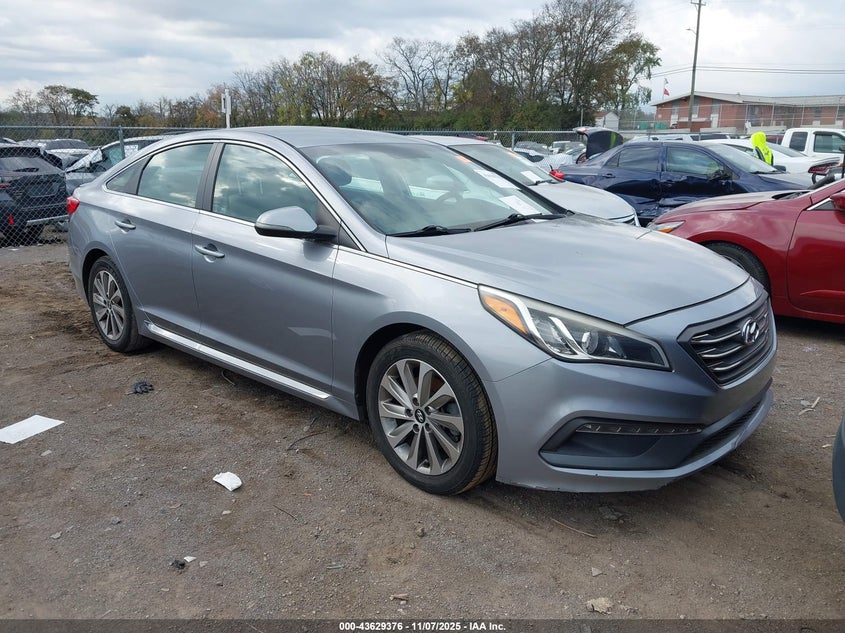 5NPE34AF4GH389259 2016 Hyundai Sonata Sport auction photo 1