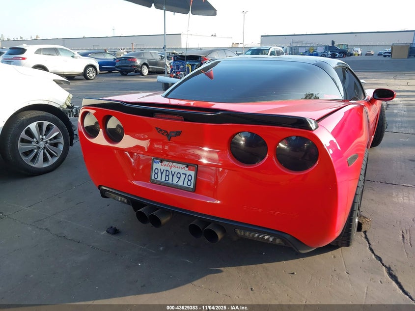 2008 Chevrolet Corvette VIN: 1G1YY25W585111929 Lot: 43629383