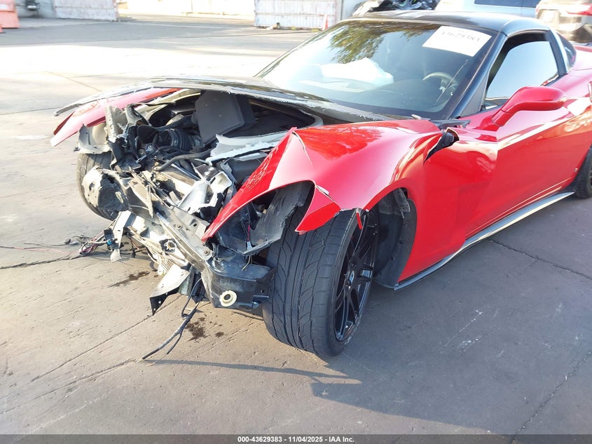 2008 Chevrolet Corvette VIN: 1G1YY25W585111929 Lot: 43629383