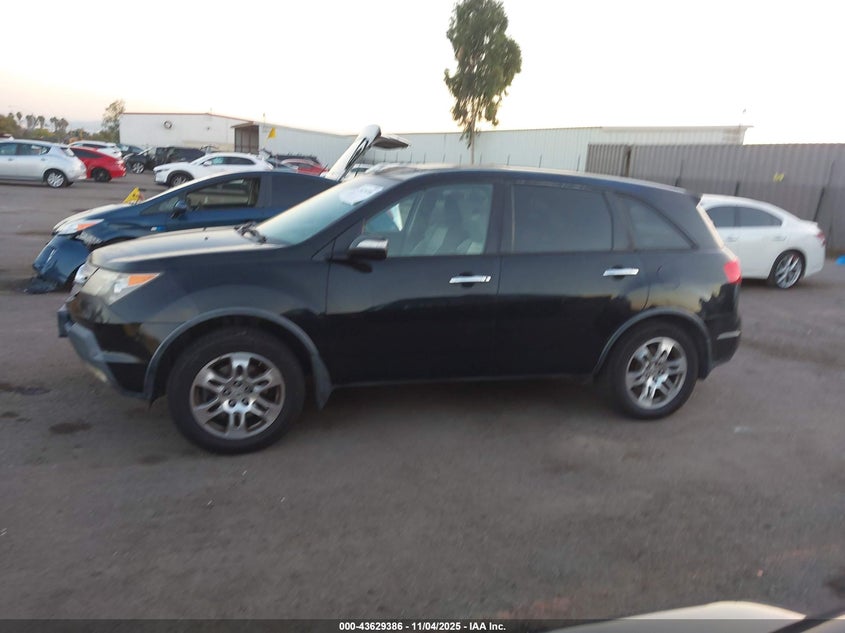 2009 Acura Mdx Technology Package VIN: 2HNYD28679H524339 Lot: 43629386
