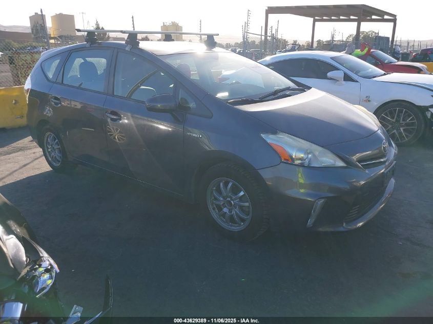 JTDZN3EUXC3070565 TOYOTA PRIUS V Photo 1