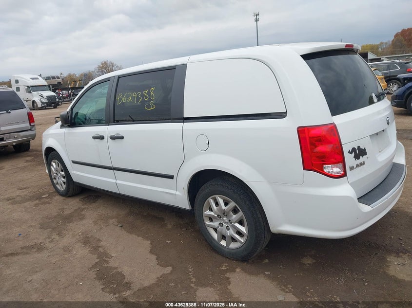 2014 Ram Cargo Tradesman VIN: 2C4RRGAG0ER296524 Lot: 43629388