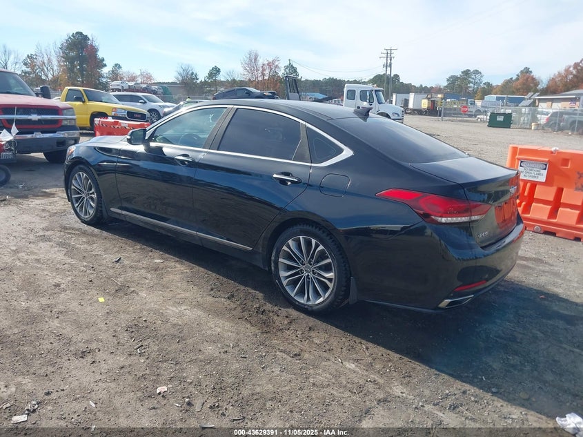 2015 Hyundai Genesis 3.8 VIN: KMHGN4JE5FU103607 Lot: 43629391