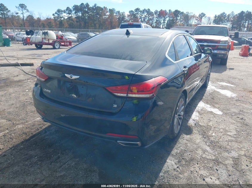 2015 Hyundai Genesis 3.8 VIN: KMHGN4JE5FU103607 Lot: 43629391
