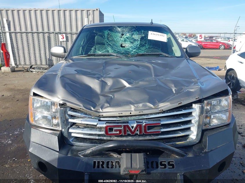 2012 GMC Sierra 1500 Sle VIN: 1GTR2VE76CZ252548 Lot: 43629392