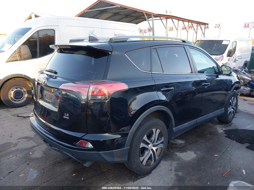 2017 Toyota Rav4 Le VIN: 2T3BFREV1HW581192 Lot: 43629394