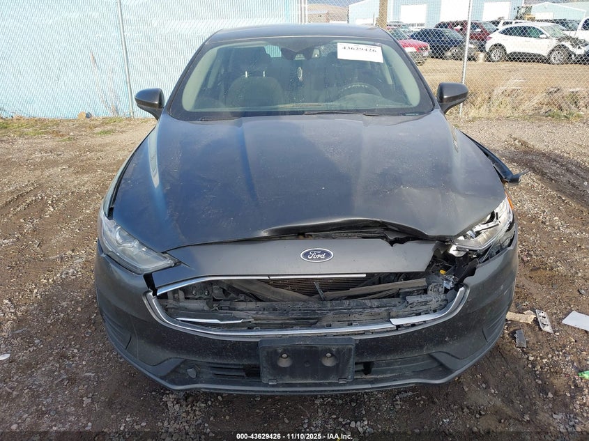 2019 Ford Fusion Se VIN: 3FA6P0H78KR122041 Lot: 43629426