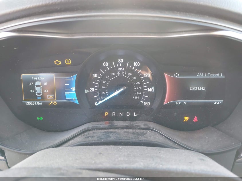 2019 Ford Fusion Se VIN: 3FA6P0H78KR122041 Lot: 43629426