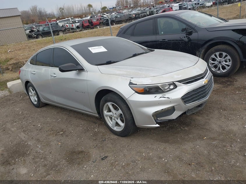 1G1ZB5ST1HF105203 2017 Chevrolet Malibu Ls auction photo 1