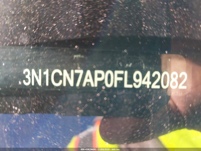 2015 NISSAN VERSA 1.6 SV - 3N1CN7AP0FL942082