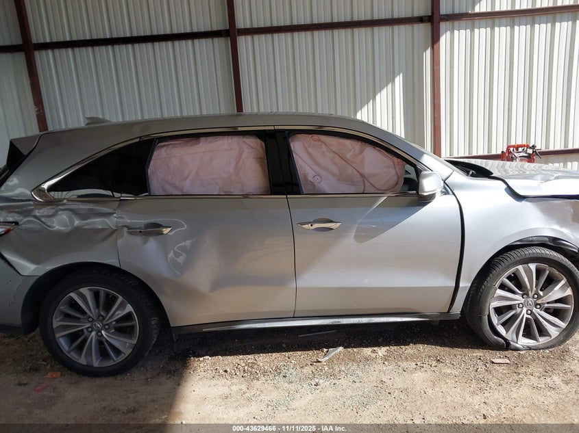 2018 Acura Mdx Technology Package Acurawatch Plus Pkg VIN: 5J8YD3H51JL006898 Lot: 43629466