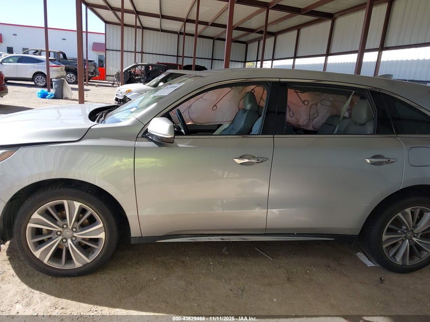 2018 Acura Mdx Technology Package Acurawatch Plus Pkg VIN: 5J8YD3H51JL006898 Lot: 43629466