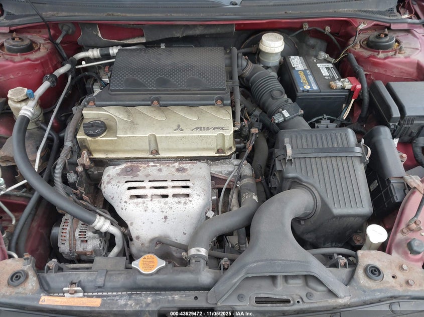 2007 Mitsubishi Galant Es/Se VIN: 4A3AB36F87E083974 Lot: 43629472