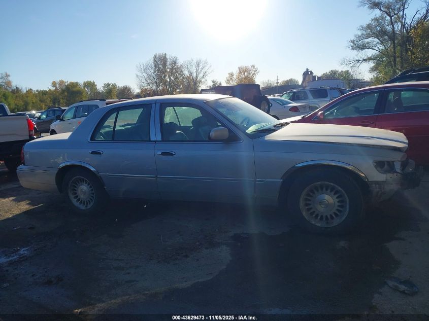 2000 Mercury Grand Marquis Ls VIN: 2MEFM75W7YX634115 Lot: 43629473