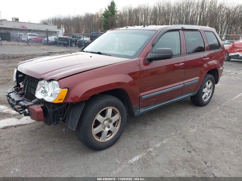 1J8GR48K58C202224 2008 JEEP GRAND CHEROKEE photo no. 2