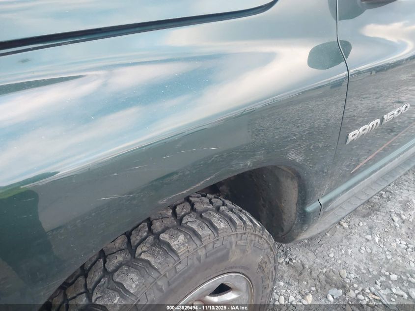 2002 Dodge Ram 1500 St VIN: 3D7HU18N42G115122 Lot: 43629494