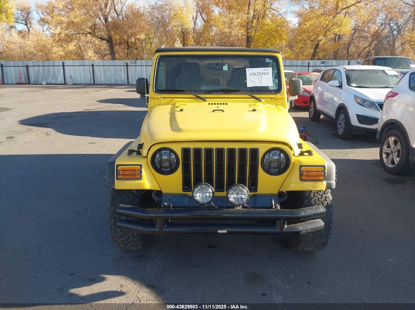 2004 Jeep Wrangler Sport VIN: 1J4FA49S24P774373 Lot: 43629503