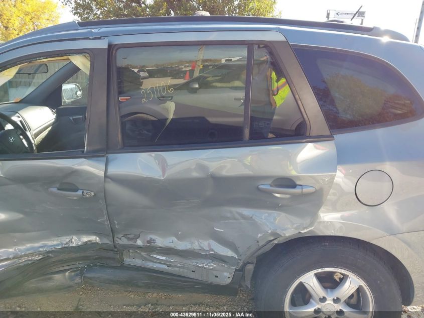 2007 Hyundai Santa Fe Gls VIN: 5NMSG13D47H070748 Lot: 43629511