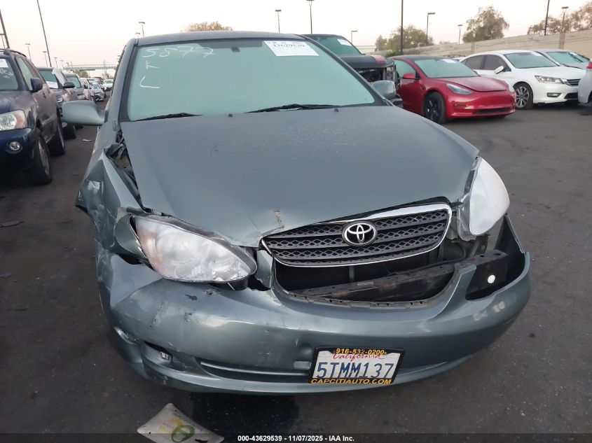 2006 Toyota Corolla Le VIN: 1NXBR32E76Z685877 Lot: 43629539