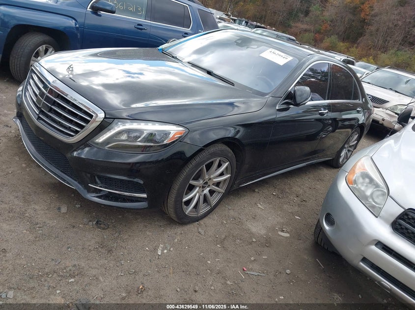 2015 MERCEDES-BENZ S 600 auction photo 2