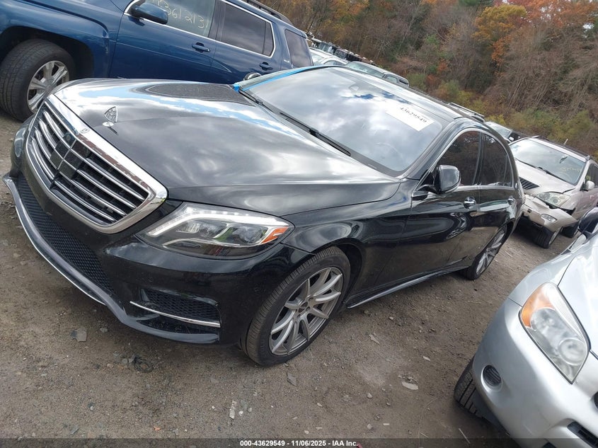 2015 MERCEDES-BENZ S 600 auction photo 3