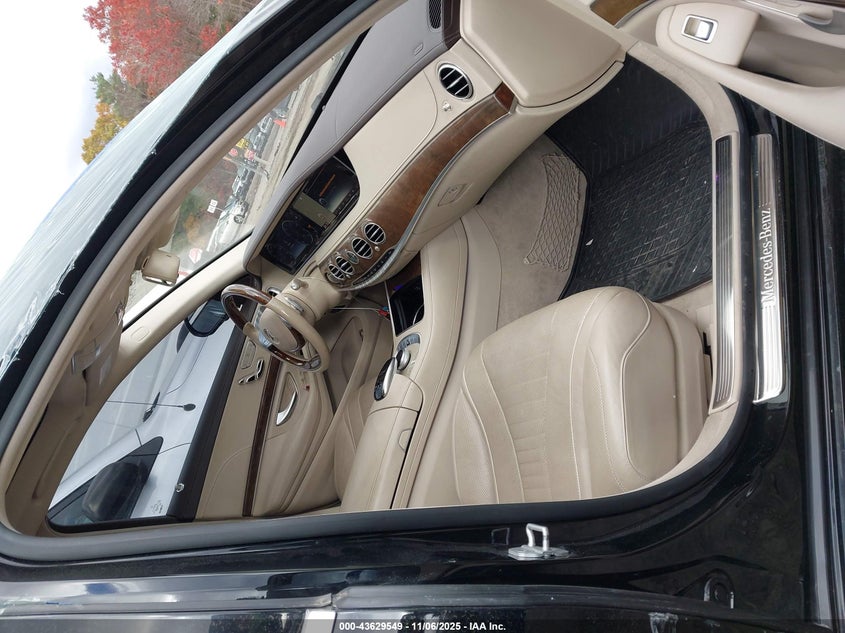 2015 MERCEDES-BENZ S 600 auction photo 5