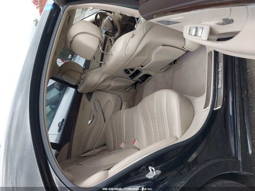 2015 MERCEDES-BENZ S 600 auction photo 8