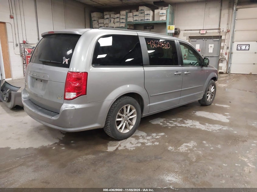 2014 DODGE GRAND CARAVAN SXT - 2C4RDGCG2ER291613