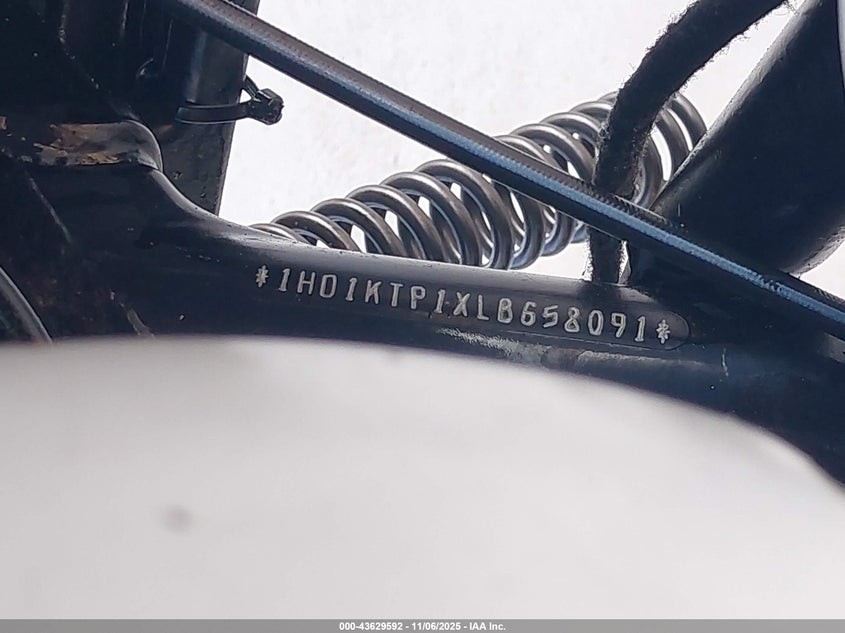 2020 Harley-Davidson Fltrxs VIN: 1HD1KTP1XLB658091 Lot: 43629592