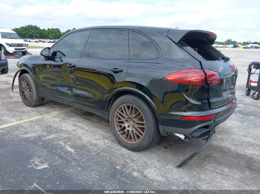 2017 PORSCHE CAYENNE PLATINUM EDITION - WP1AA2A26HKA82909