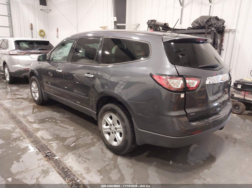 1GNKVFKD0DJ136102 2013 CHEVROLET TRAVERSE photo no. 3