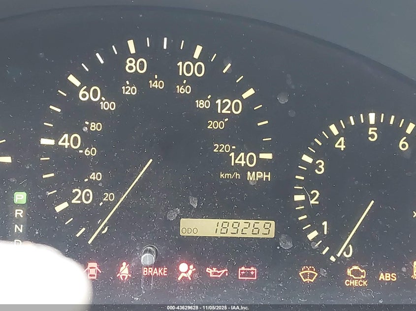 2000 Lexus Rx 300 VIN: JT6GF10U8Y0075330 Lot: 43629628