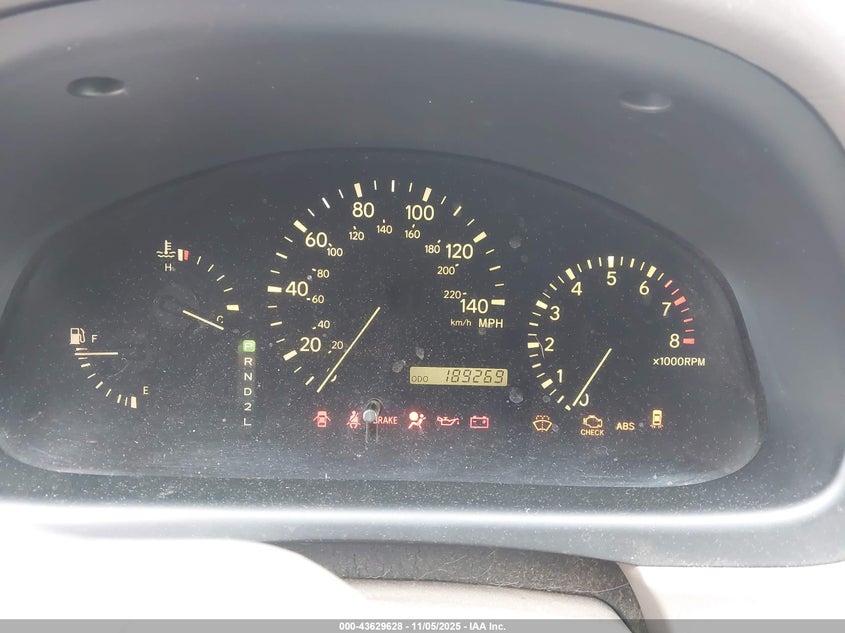 2000 Lexus Rx 300 VIN: JT6GF10U8Y0075330 Lot: 43629628