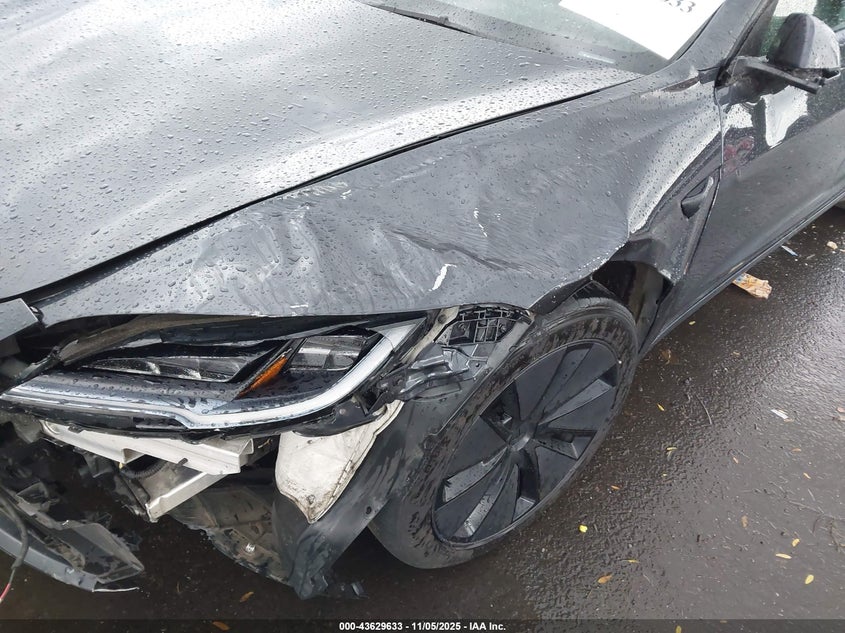 2025 Tesla Model 3 Long Range Rear-Wheel Drive/Standard VIN: 5YJ3E1EA6SF878669 Lot: 43629633