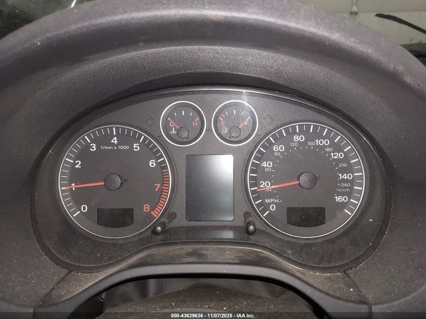 2007 Audi A3 2.0T VIN: WAUNF78P47A193141 Lot: 43629636