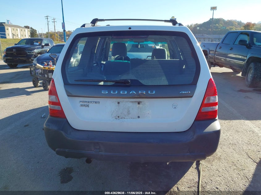 2004 Subaru Forester 2.5X VIN: JF1SG63694H708235 Lot: 43629638