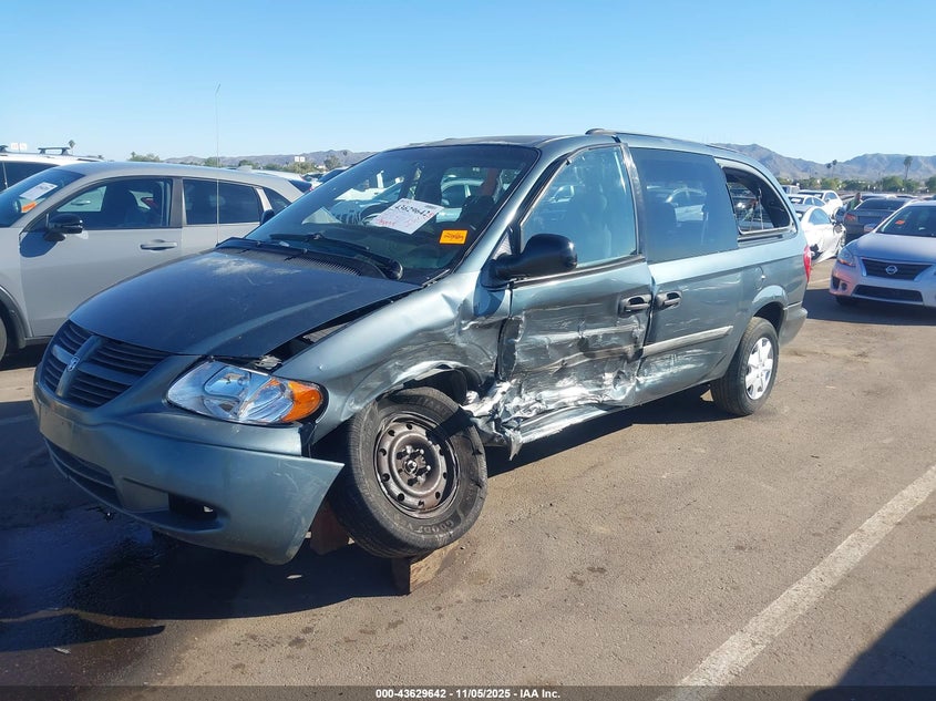 2005 Dodge Grand Caravan Se VIN: 1D4GP24R45B167572 Lot: 43629642
