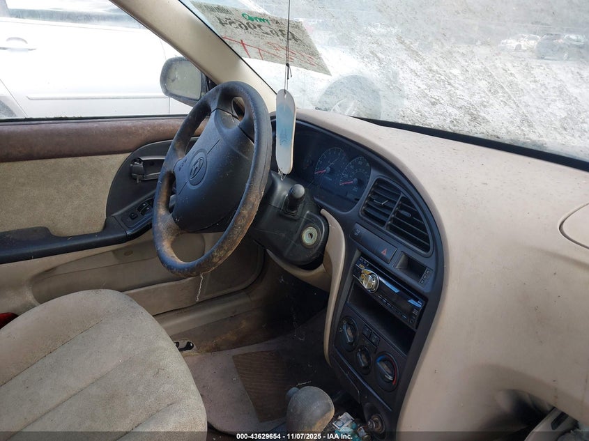 2002 Hyundai Elantra Gls VIN: KMHDN45D82U345337 Lot: 43629654