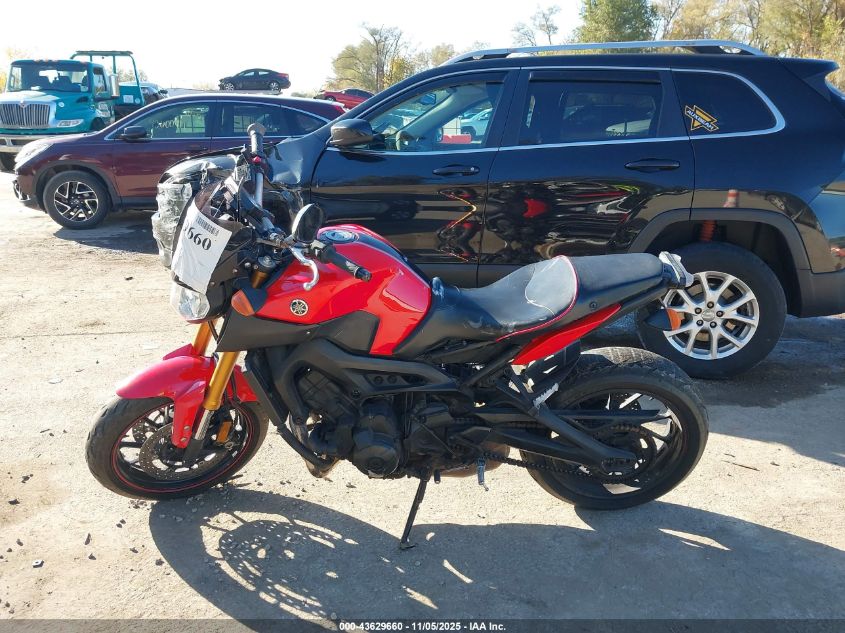 2014 Yamaha Fz09 VIN: JYARN33E6EA000860 Lot: 43629660